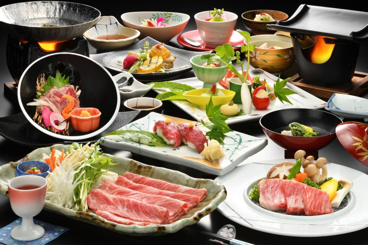 米泽市 碧玉比舒库诺吉斯托日式旅馆酒店 外观 照片